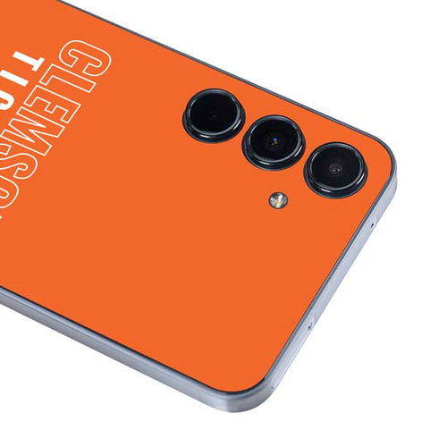 Clemson University Tigers Logo Galaxy A36 5G Skin